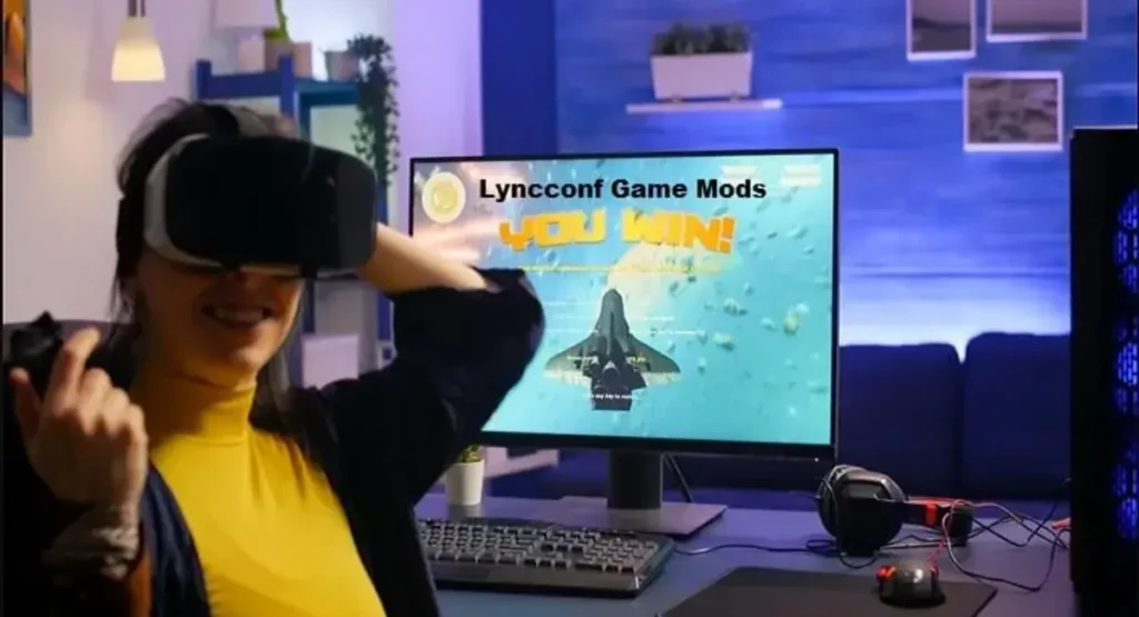 Screenshot showcasing popular game mods from LyncConf, featuring enhanced graphics, new gameplay elements, and custom content for various games.